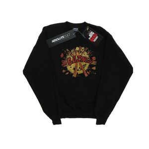 The Big Bang Theory Womens/Ladies Bazinga Explosion Sweatshirt / Black